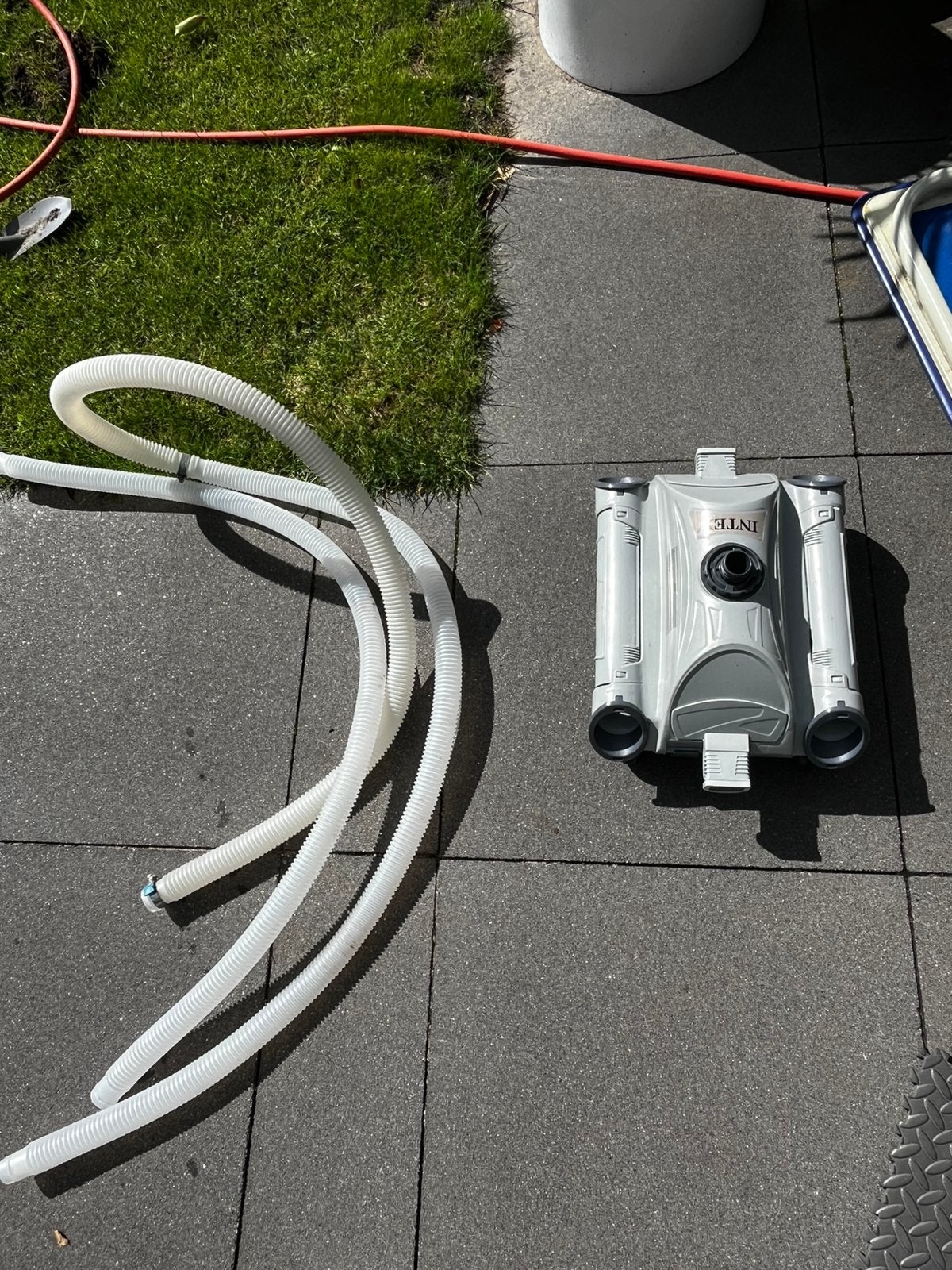 Intex zwembad stofzuiger, Tuin en Terras, Ophalen of Verzenden, Zo goed als nieuw