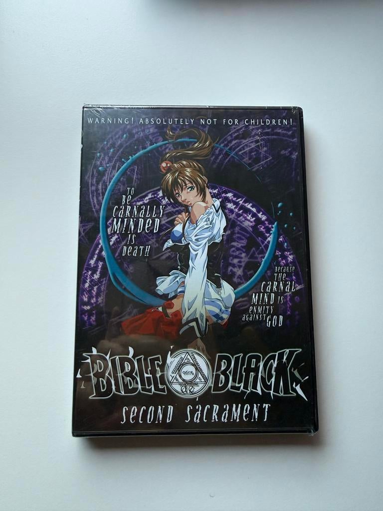 Bible Black Second Sacrament Hentai DVD SEALED 18+, Cd's en Dvd's, Anime (Japans), Ophalen of Verzenden, Nieuw in verpakking, Tekenfilm