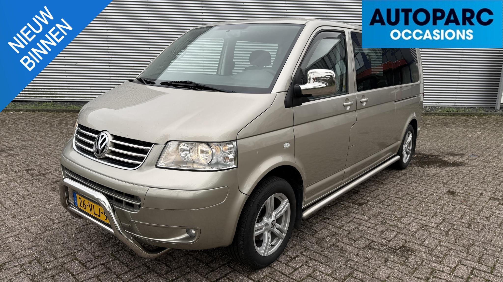 Volkswagen Transporter 1.9 TDI 340 Trendline DC , AIRCO, CRU, Voorwielaandrijving, Dealer onderhouden, Stof, Gebruikt