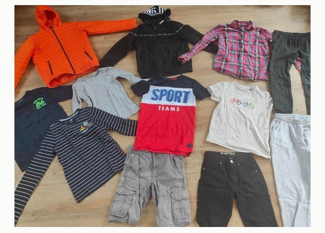 Zomer kledingpakket jongen maat 146 152 (12 stuks) tussenjas, Ophalen of Verzenden, Jongen