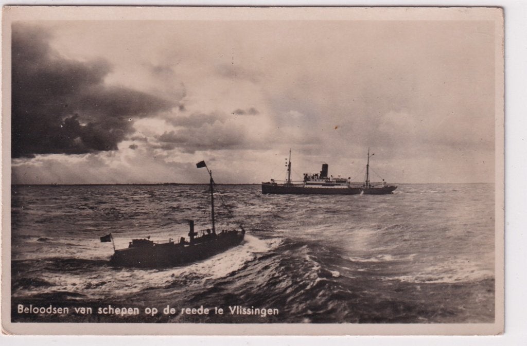 Vlissingen beloodsen van schepen, Verzenden, Ongelopen, Zeeland