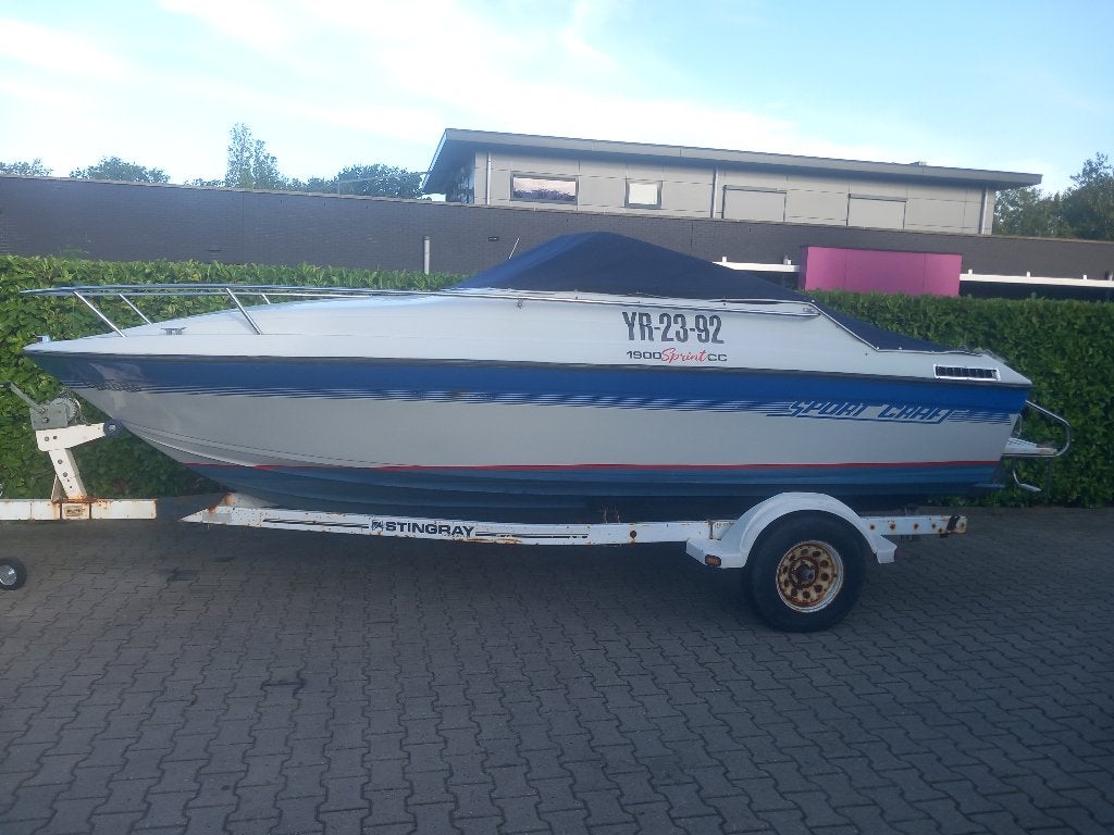 SPORT CRAFT 1900 CUDDY MOOIE BOOT WEL WAT OPKNAP WERK, Gebruikt, Binnenboordmotor, Viertaktmotor, 120 tot 200 pk