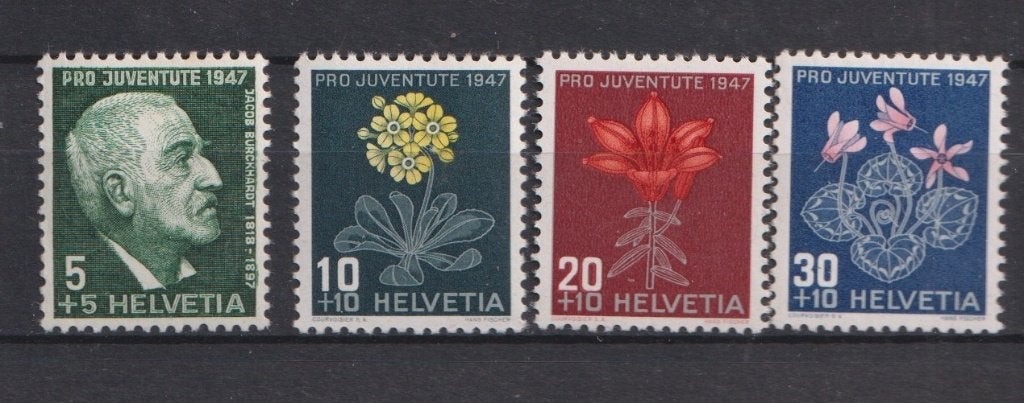 Zwitserland 1947; Pro Juventute, Michel 488-491.** PF., Postzegels en Munten, Ophalen of Verzenden