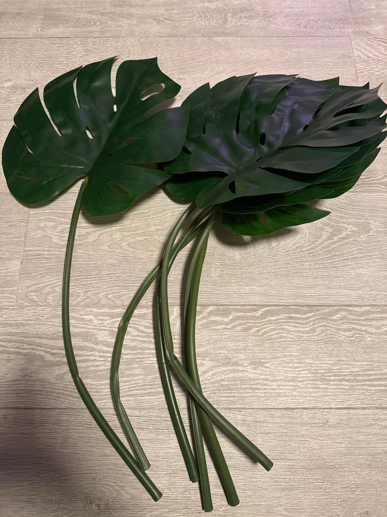 IKEA - Monstera kunst blad SMYCKA, Ophalen of Verzenden, Zo goed als nieuw, Binnen
