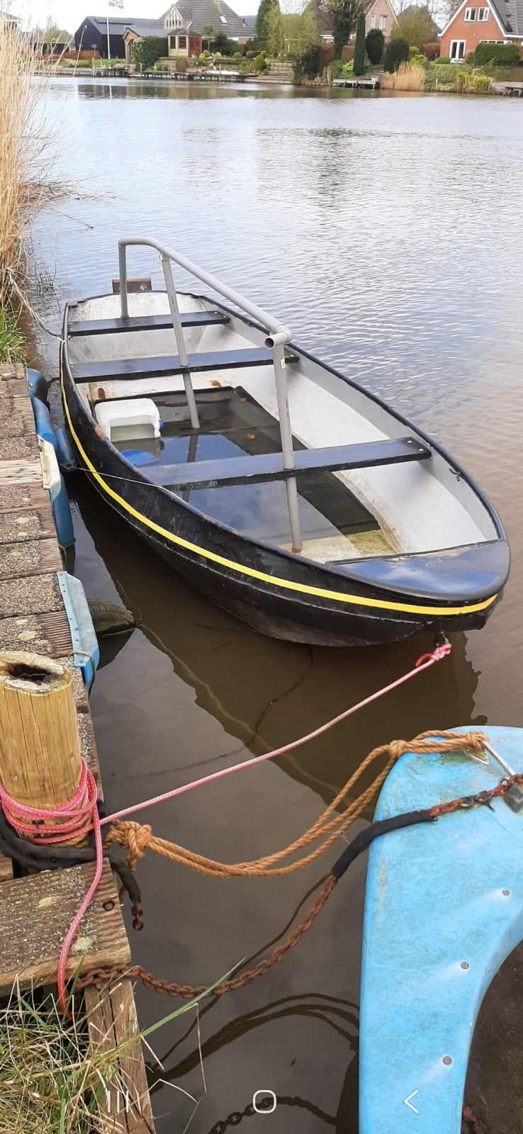 Stalen bootje, Watersport en Boten, Bootonderdelen, Ophalen of Verzenden, Gebruikt