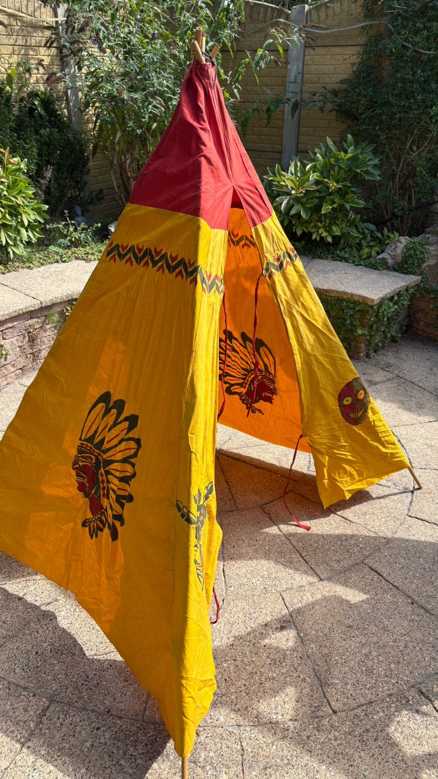 Indianen wigwam origineel, Ophalen, Zo goed als nieuw