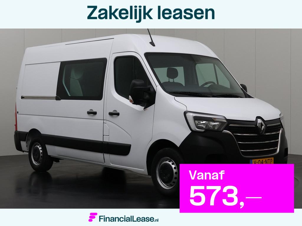Renault Master 2.3DCi 150PK L2H2 Dubbele Cabine | 7-Persoons, Voorwielaandrijving, Stof, Gebruikt, Euro 6
