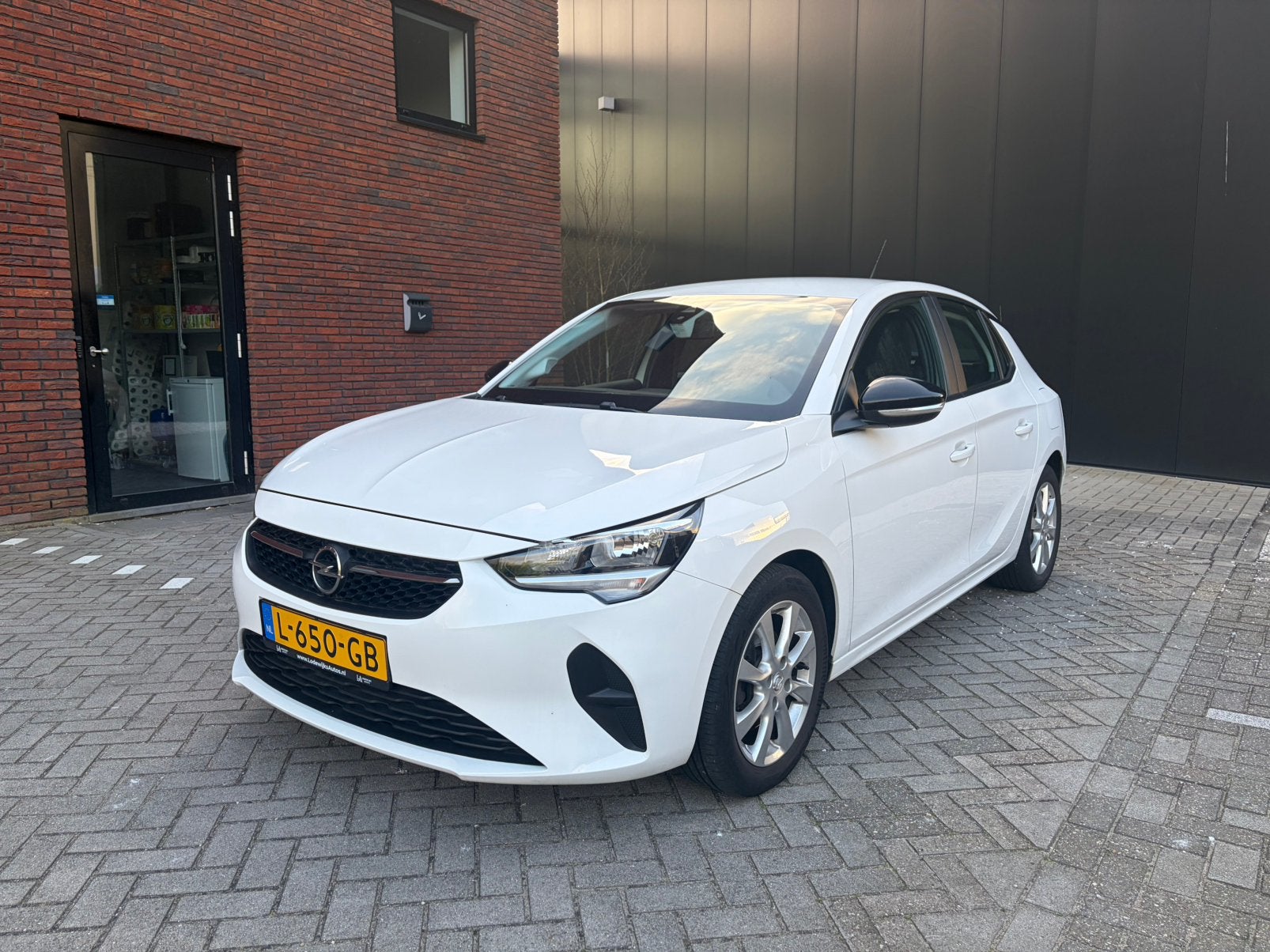 Opel Corsa 1.2 Turbo Start/stop 100pk 2021 Wit, Auto's, Voorwielaandrijving, 100 pk, Origineel Nederlands, 1200 kg