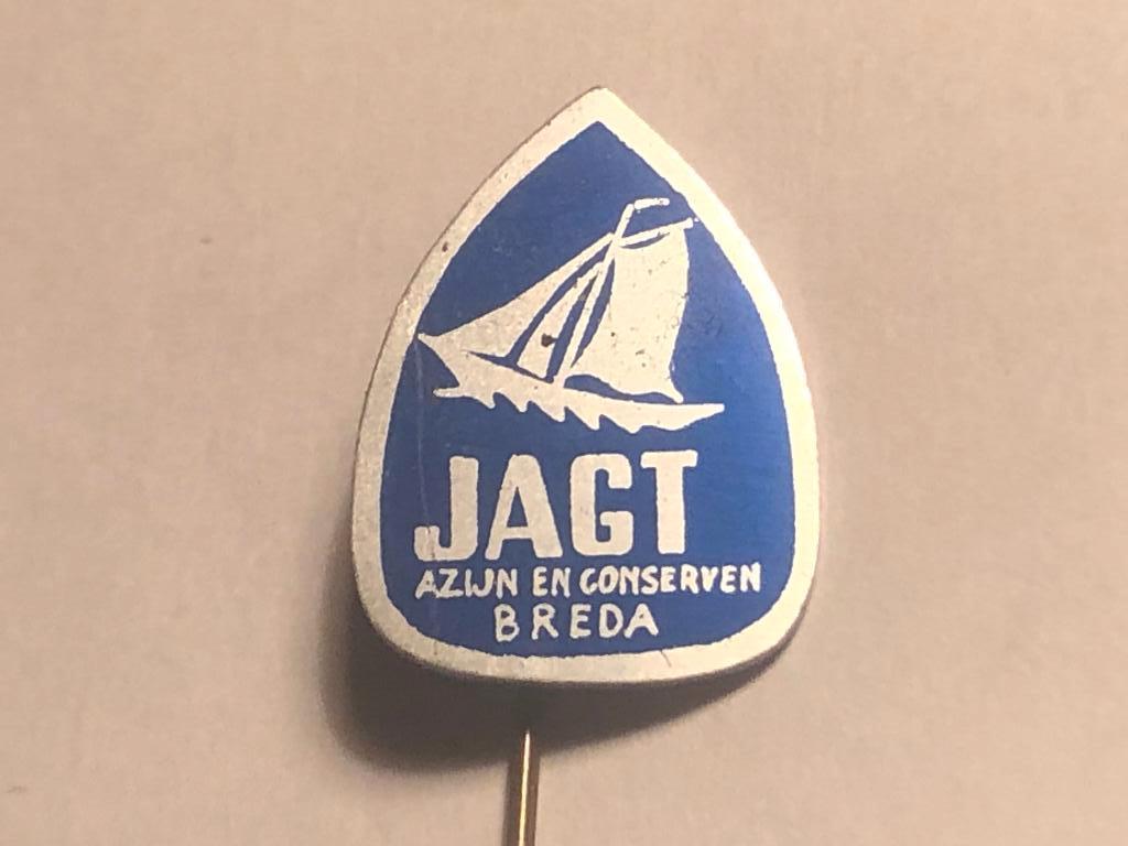 Metalen JAGT AZIJN EN CONSERVEN BREDA Speld., Verzenden, Zo goed als nieuw, Merk, Speldje of Pin