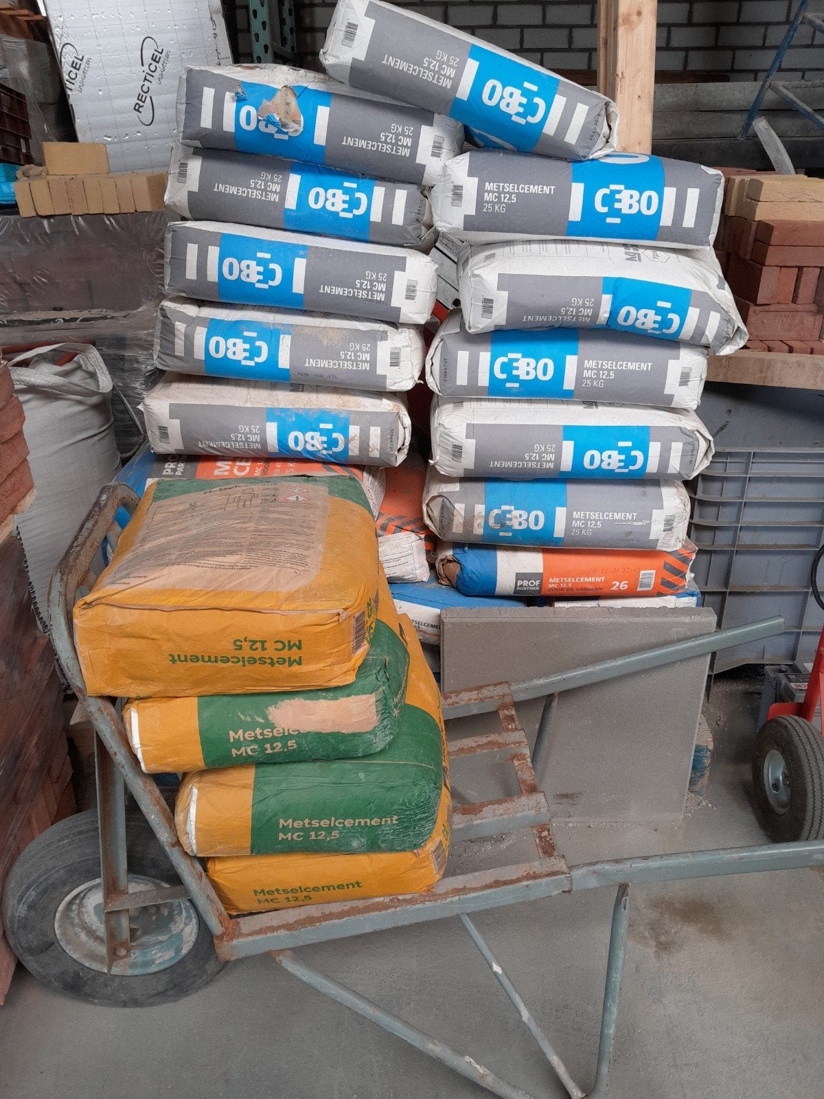 Metsel cement, Doe-het-zelf en Verbouw, Overige Doe-het-zelf en Verbouw, Ophalen, Nieuw