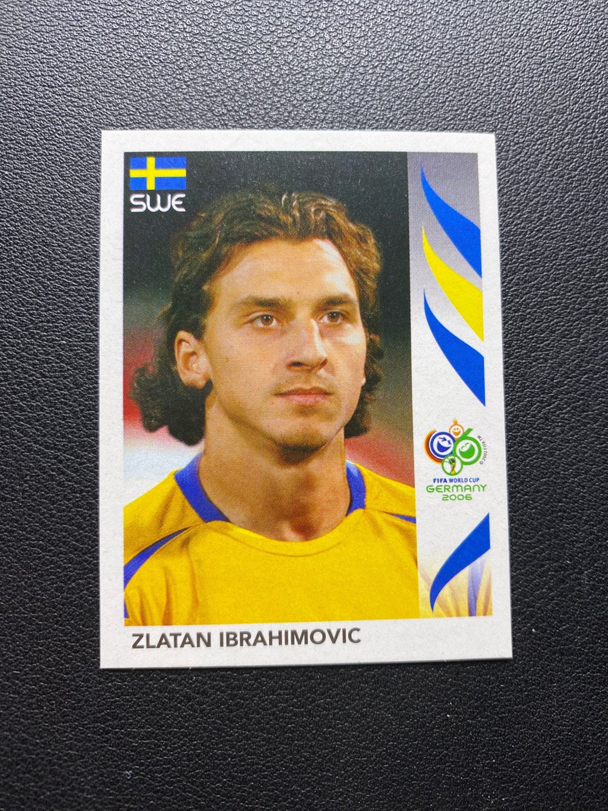 Zlatan Ibrahimovic - Zweden - Panini WK 2006 Sticker, Ophalen of Verzenden, Zo goed als nieuw, Buitenlandse clubs, Poster, Plaatje of Sticker