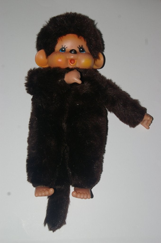 Monchhichi knuffel     Zo goed als nieuw., Ophalen of Verzenden, Zo goed als nieuw, Overige typen
