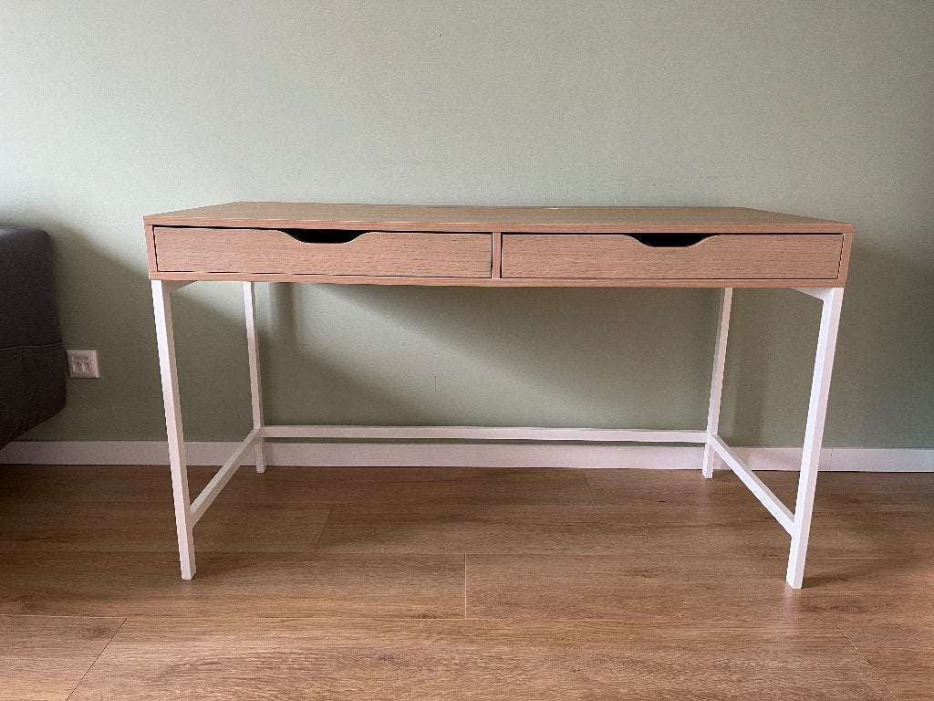 Ikea alex bureau, Ophalen, 132 cm, Zo goed als nieuw, IKEA