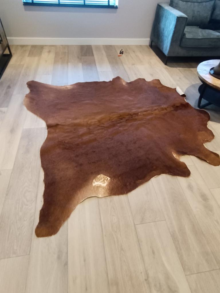 Koeienkleed, Huis en Inrichting, Stoffering | Tapijten en Kleden, Ophalen, Rechthoekig