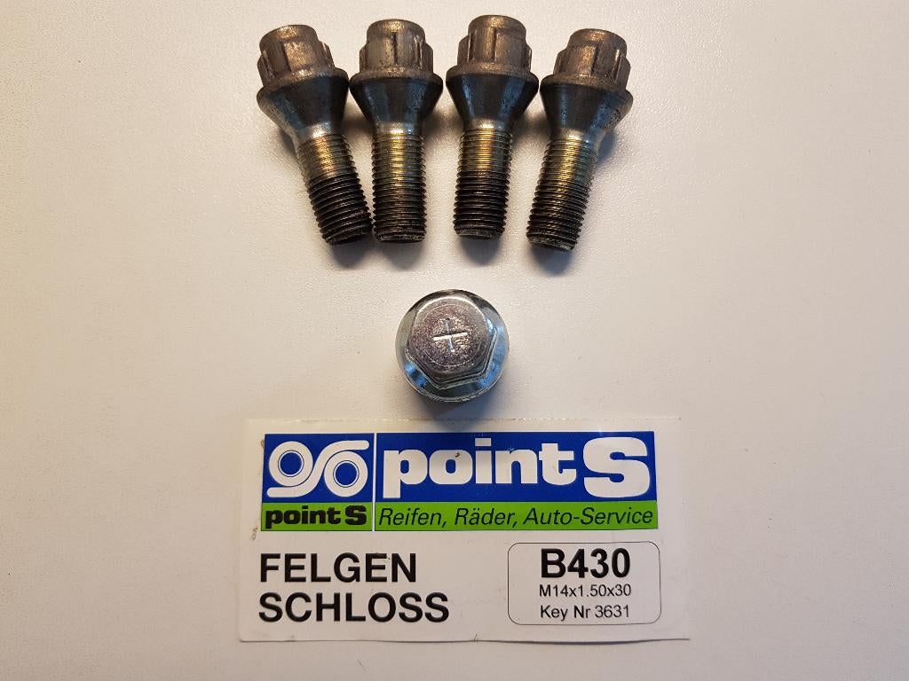 Slotbouten B430 M14x1.50x30, Ophalen, Nieuw