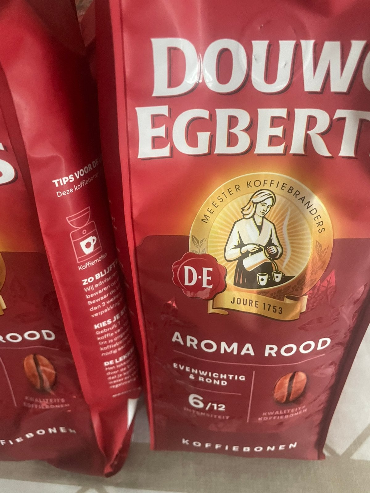 Douwe Egberts koffie bonen 38 stuks €5,50 per stuk 500gr, Diversen, Ophalen