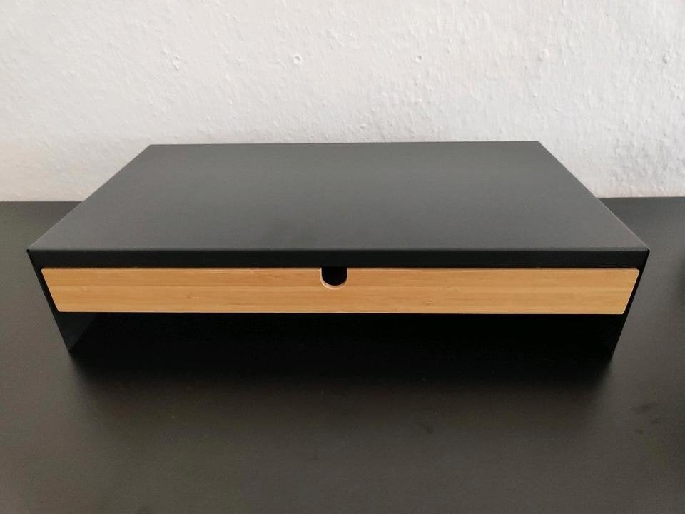 IKEA ELLOVEN monitorverhoger met handige lade, Ophalen of Verzenden, Zo goed als nieuw