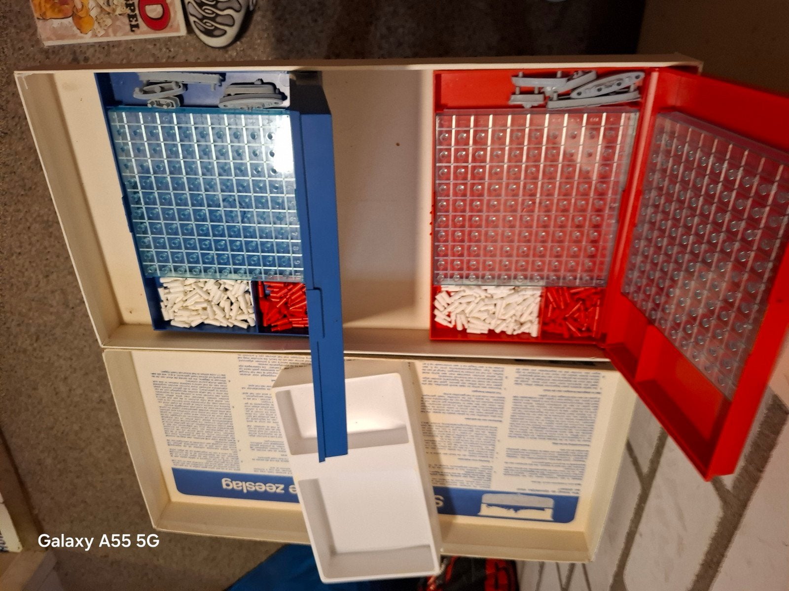 Vintage Zeeslag spel van MB Spellen - Compleet, Een of twee spelers, Ophalen of Verzenden, Onbekend, Onbekend, mogelijk Hasbro (overgenomen)