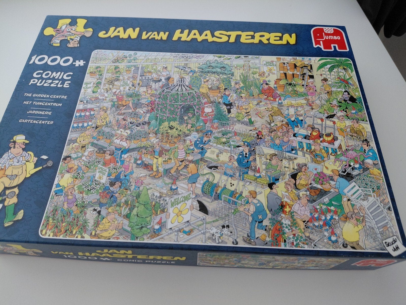 Jan van Haasteren puzzel 1000+ stukjes - Het Tuincentrum, Ophalen, 500 t/m 1500 stukjes, Zo goed als nieuw, Legpuzzel