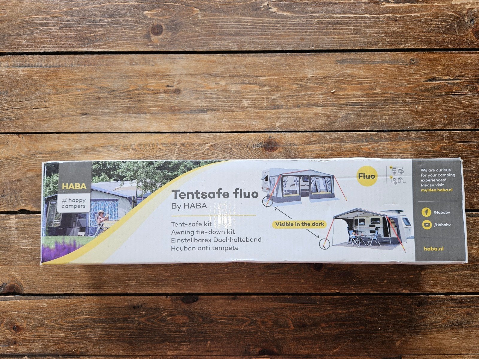 HABA Tentsafe Fluo Stormband - Nieuw in doos, Caravans en Kamperen, Ophalen of Verzenden