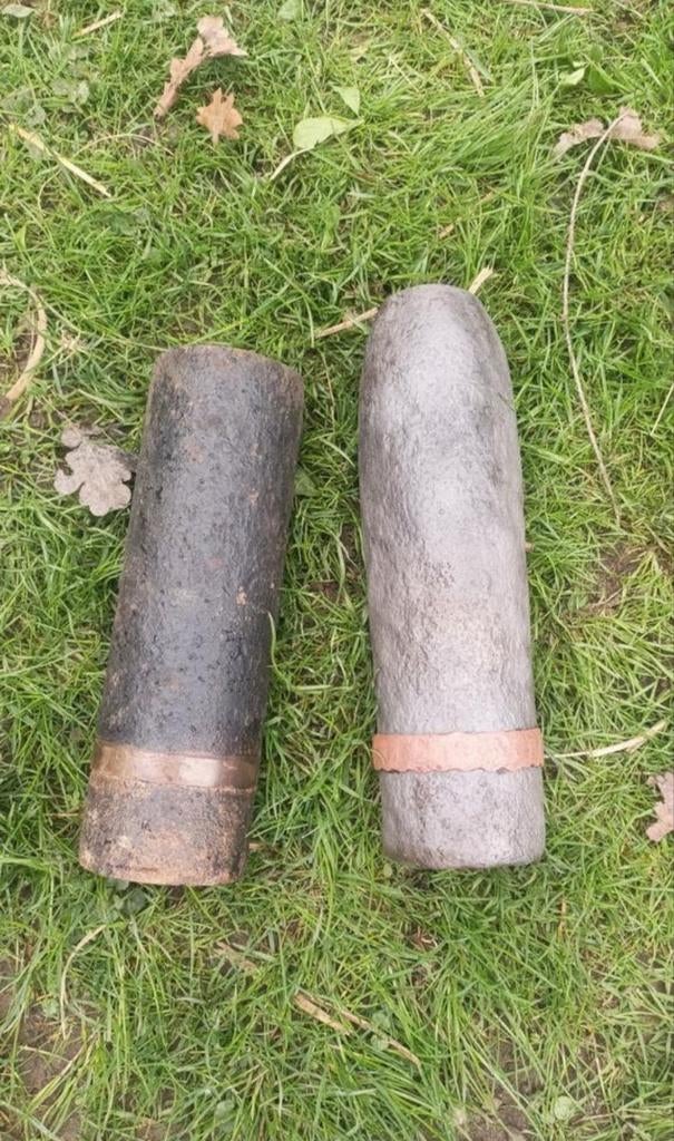 Doorsnede 75mm granaat, Verzamelen, Ophalen of Verzenden, Landmacht, Duitsland, Hulzen of Bodemvondsten