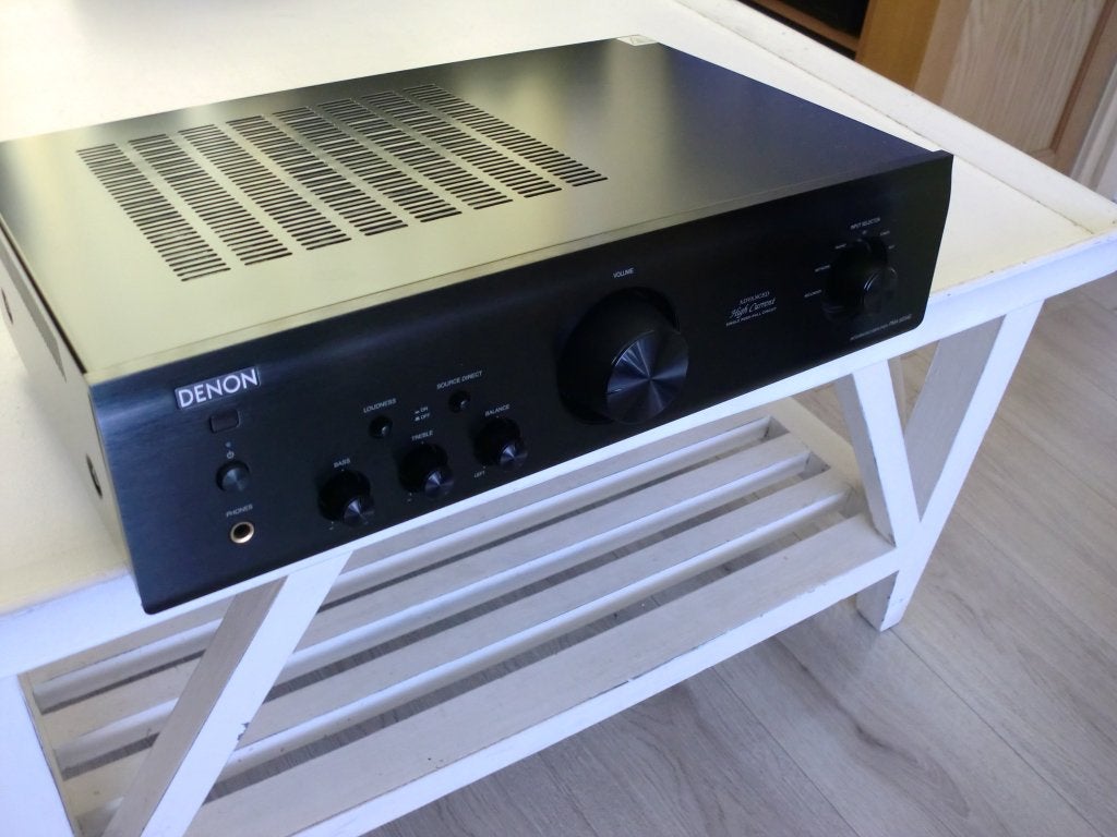 Denon PMA-520AE Stereo versterker (2020)onderhoud gehad., Audio, Tv en Foto, Versterkers en Receivers, Refurbished, Stereo, 60 tot 120 watt