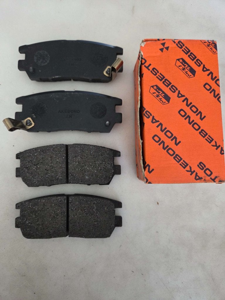 Set Remblokken Mitsubishi 3000GT Delica Galant L400 Pajero, Niet ingevuld, Niet ingevuld, Ophalen of Verzenden, Mitsubishi