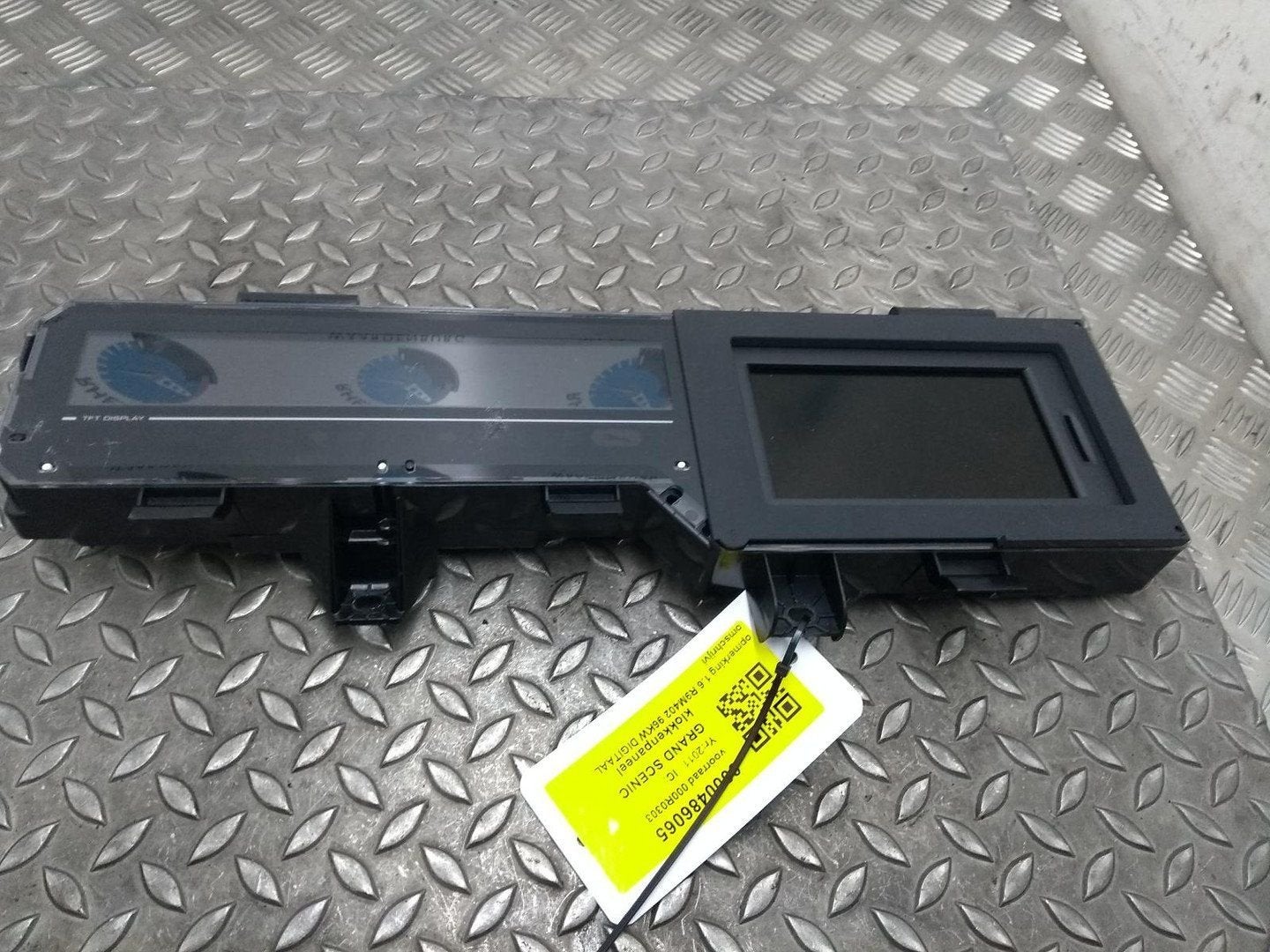 RENAULT SCENIC KLOKKENPANEEL 2011, Ophalen of Verzenden, Gebruikt, ARN erkend
