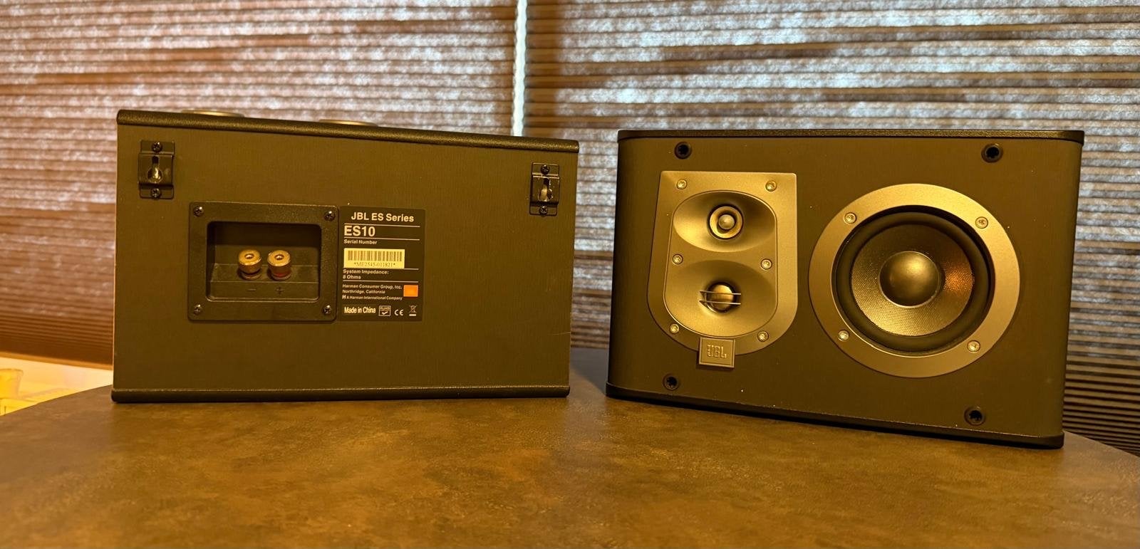 JBL ES10 Speakerset met JBL SUB200/230 Subwoofer, Gebruikt, JBL, Speakerset, Geschikt voor surround/home cinema