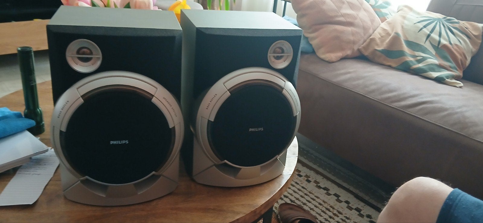 philips stereo boxen, Ophalen, Zo goed als nieuw, Speakers, Philips