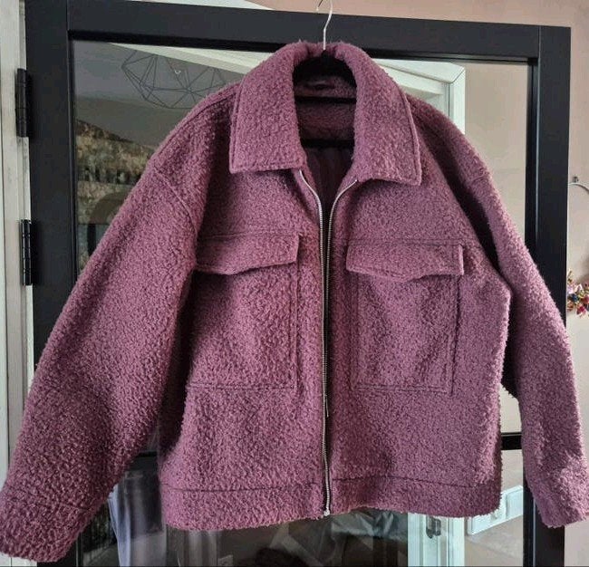 Tussenjas herfst XL bordeaux HEMA damesjas, Ophalen, Maat 46/48 (XL) of groter, Rood