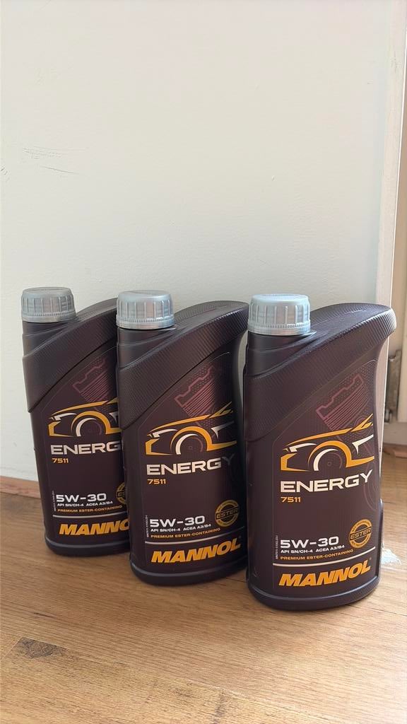 3x Mannol 5W30 motorolie, Ophalen, Nieuw