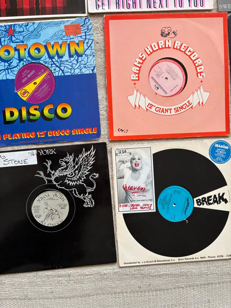 Collectie vinyl platen: Pop, Disco, Rock (jaren '70-'8, Cd's en Dvd's, Vinyl | Pop, Gebruikt, 12 inch, Ophalen