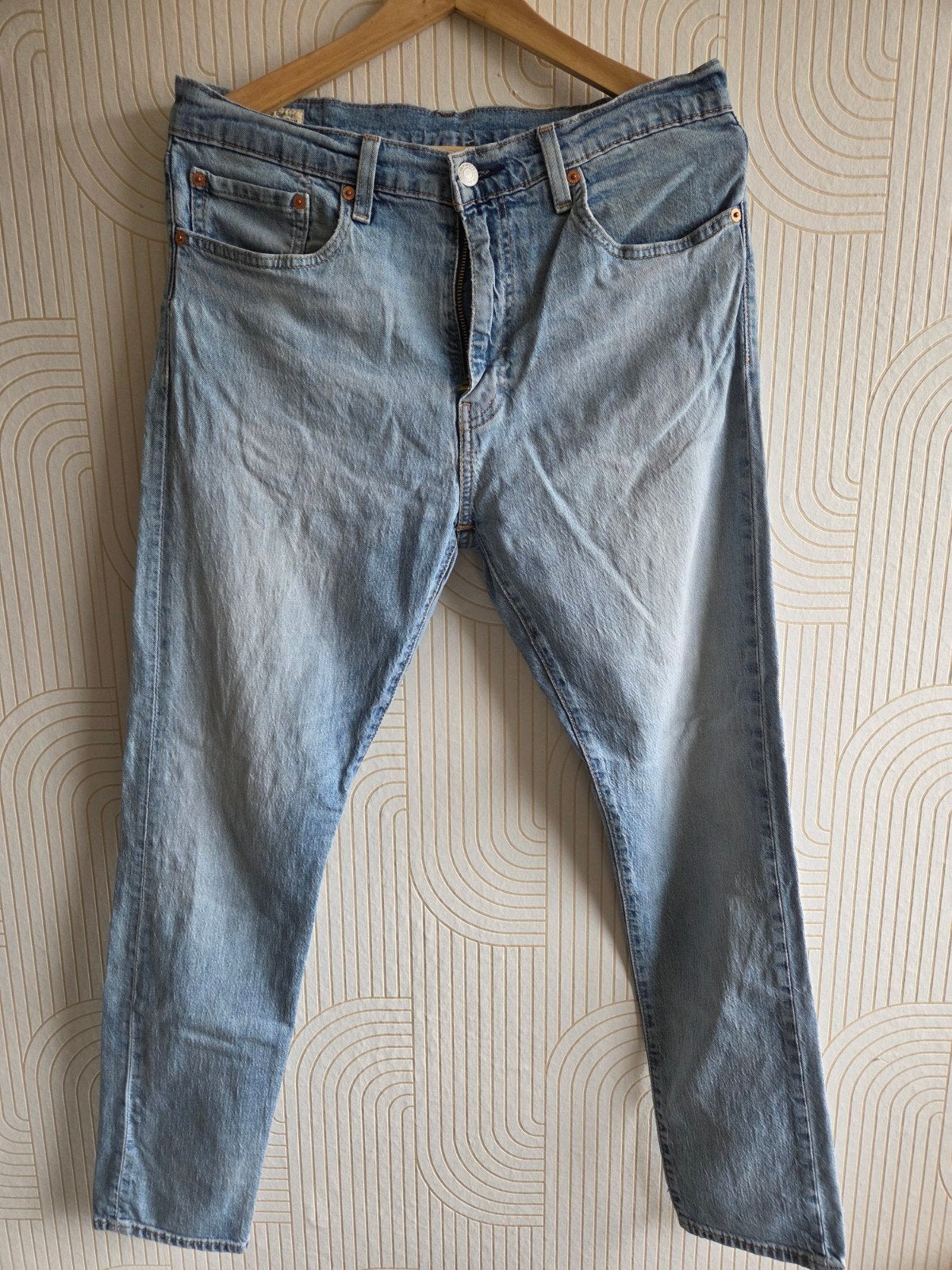 Levi's 512 Slim Taper Jeans W34 L32 - Zo goed als nieuw, Kleding | Heren, Zo goed als nieuw, Info@levi.com, W33 - W34 (confectie 48/50)