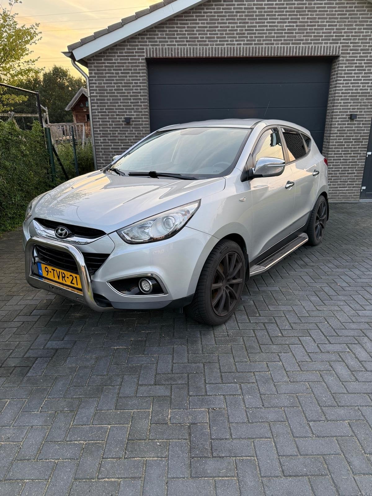 Hyundai iX35 1.6i GDI Blue 135pk 2012 Grijs, Auto's, Hyundai, Voorwielaandrijving, Stof, 1280 kg, 4 cilinders