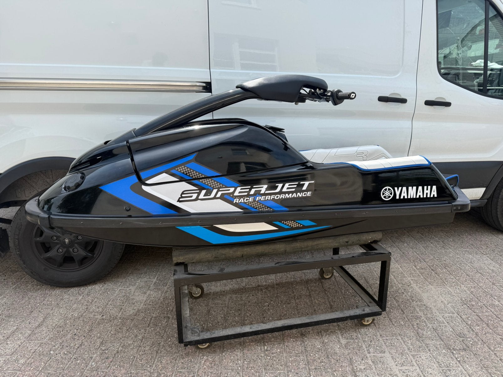 ⭐️Yamaha superjet 2015 2 takt blauw zwart origineel!⭐️, Watersport en Boten, Ophalen of Verzenden, Zo goed als nieuw, Motor en Techniek