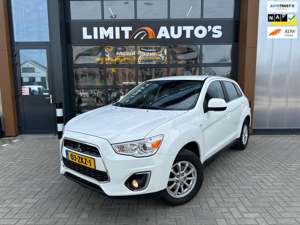 Mitsubishi ASX 1.6 Cleartec Invite 1e.Eig/Airco/Cruise/El.ra, Voorwielaandrijving, Euro 5, Stof, Gebruikt