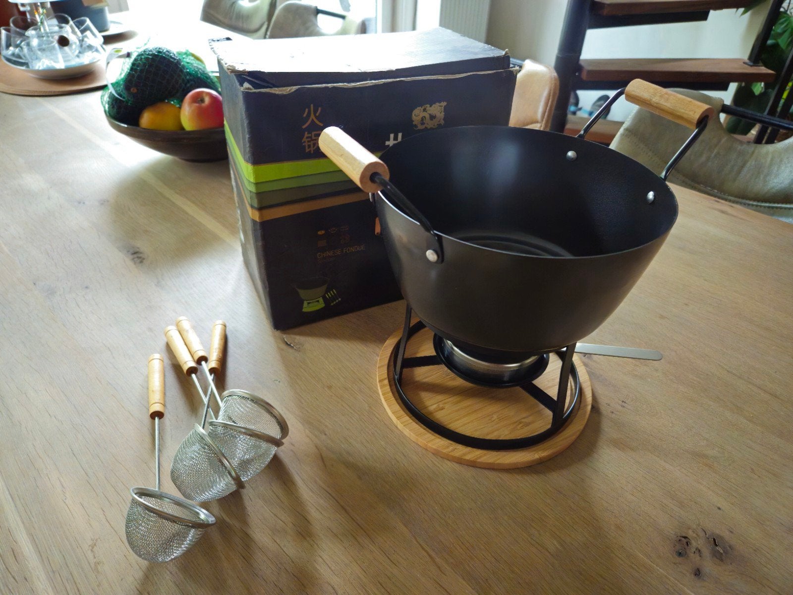 Huo Guo Hotpot Brander Set - Inductie Geschikt, Ophalen, Nieuw, Brander, Fondueset