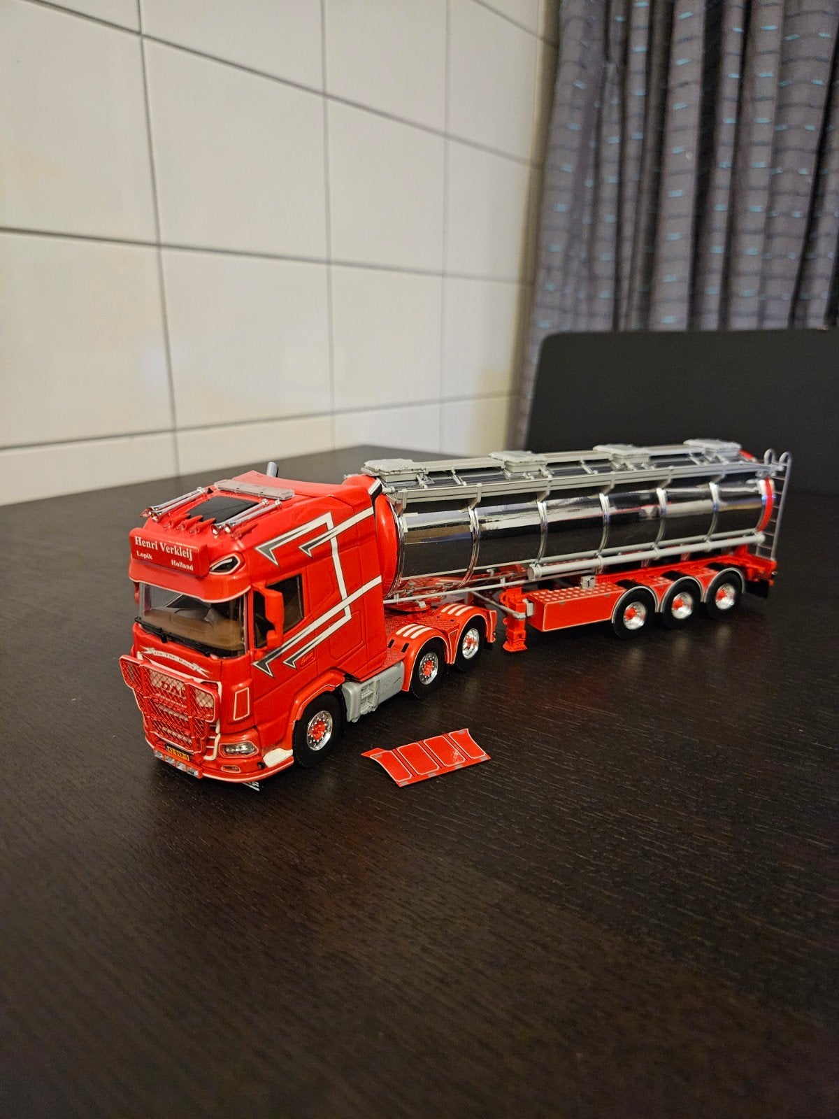 Zeldzame Henri Verkleij WSI Models vrachtwagen 1:50, Overige merken, Gebruikt, 1:50 of kleiner, Ophalen of Verzenden