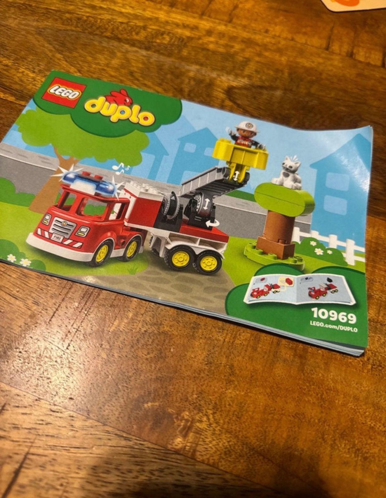 Lego Duplo Brandweerwagen (10969) - Compleet met instructies