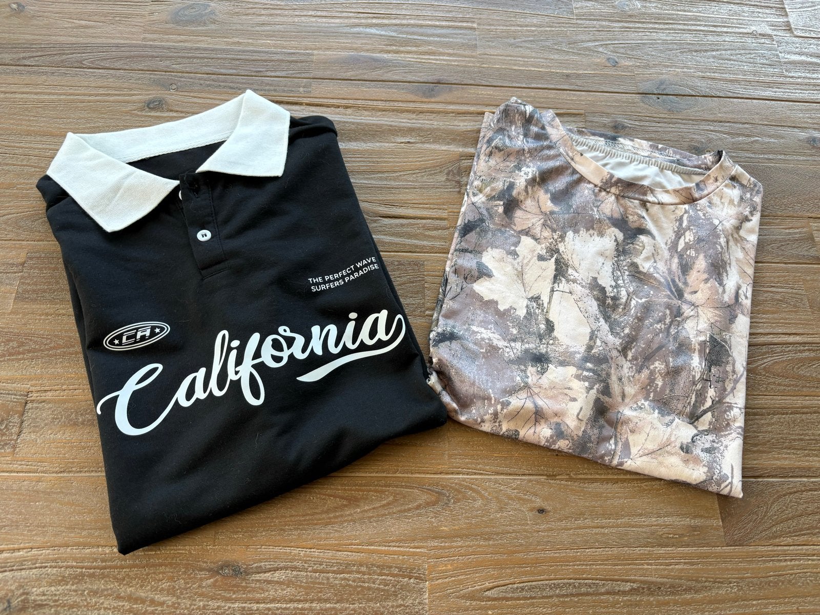 Set van 2 Shein shirts (polo & T-shirt) - Maat S, Ophalen of Verzenden, Zo goed als nieuw, Maat 46 (S) of kleiner, Zwart