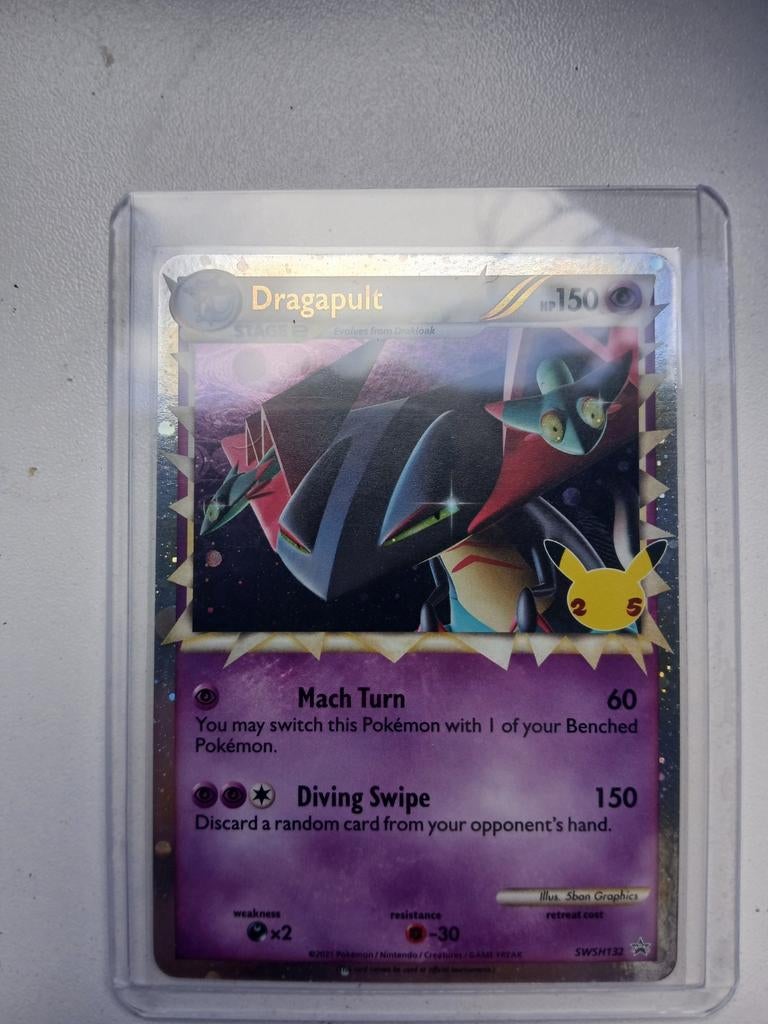 Dragapult Celebrations Promo SWSH132 Pokémon Kaart Nieuw, Hobby en Vrije tijd, Verzamelkaartspellen | Pokémon, Ophalen of Verzenden