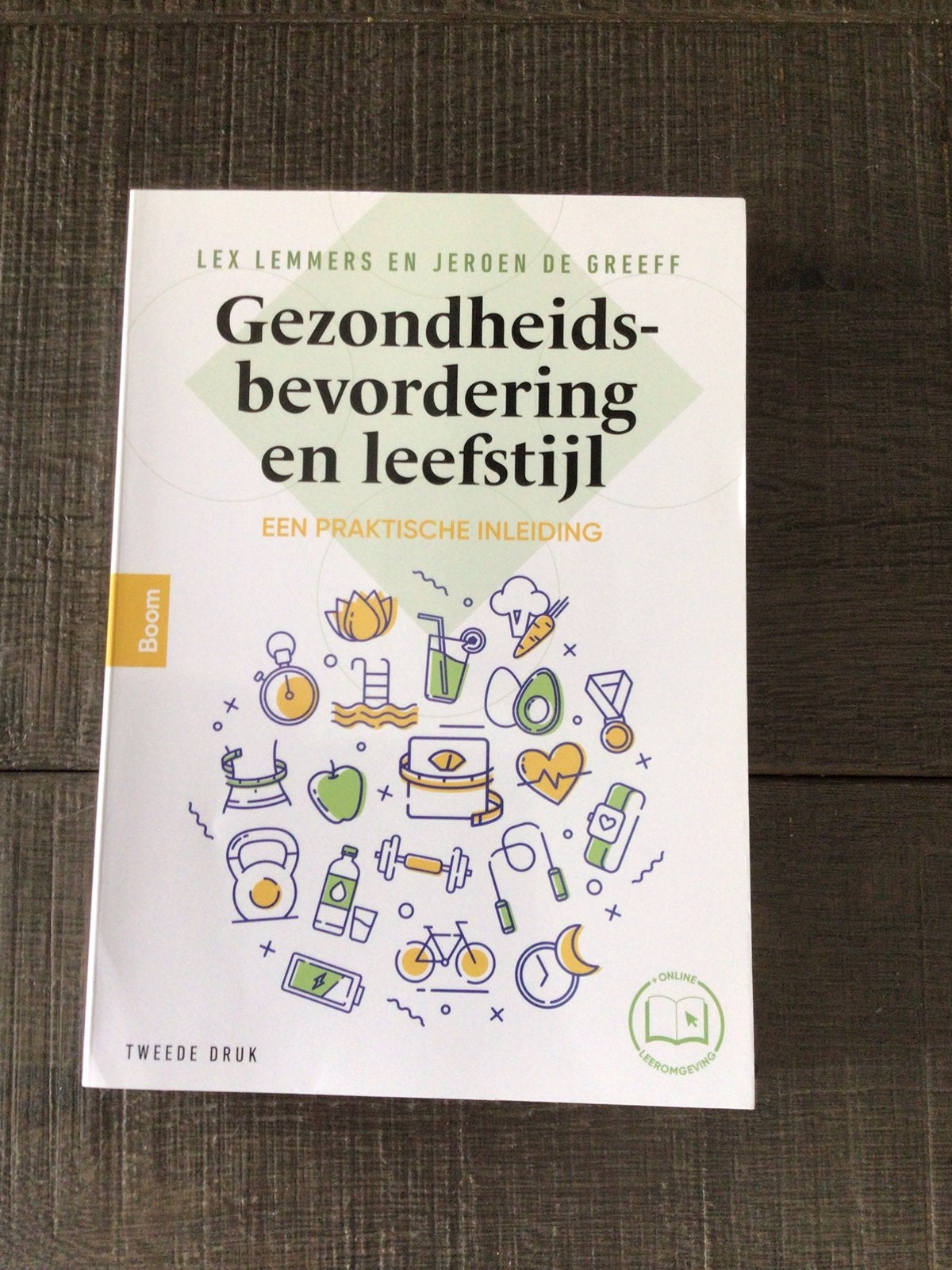 Lex Lemmers - Gezondheidsbevordering en leefstijl, Boeken, Ophalen, Lex Lemmers; Jeroen de Greeff, Zo goed als nieuw, Nederlands