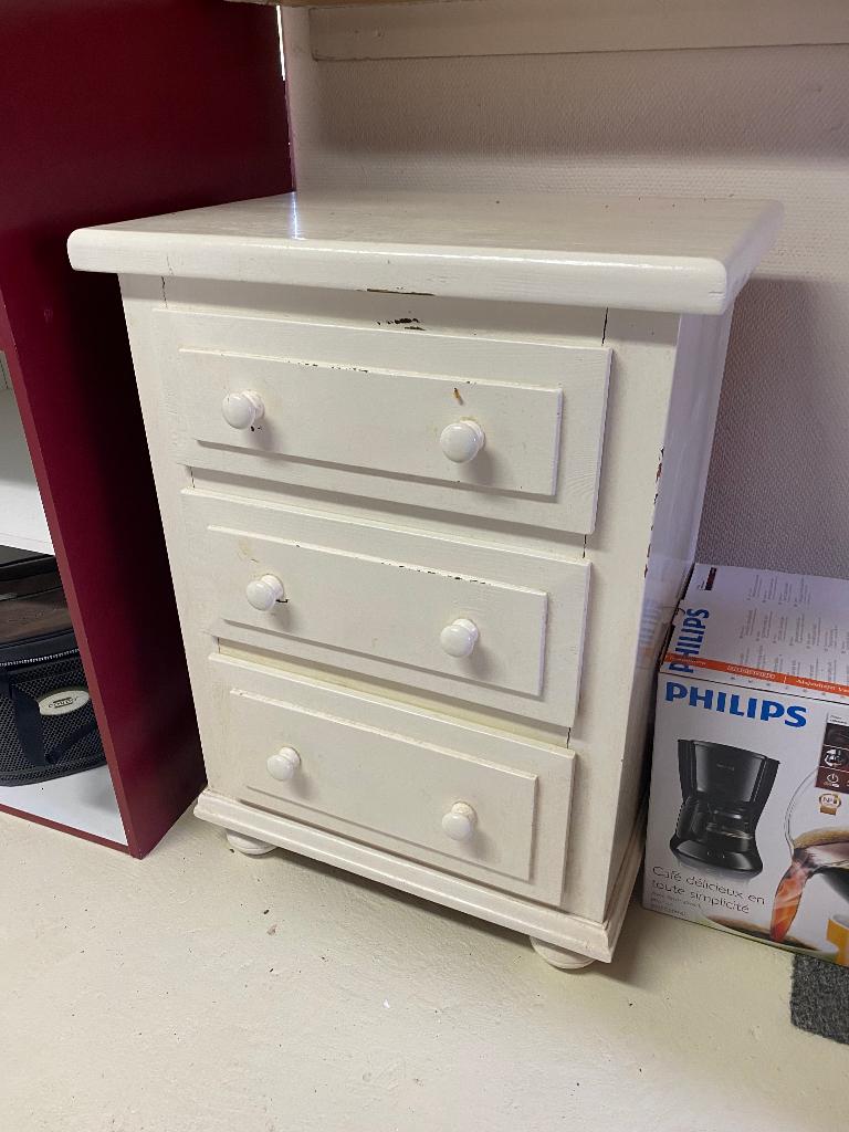Brocante badkamerkastje ladenkastje kastje, Ophalen