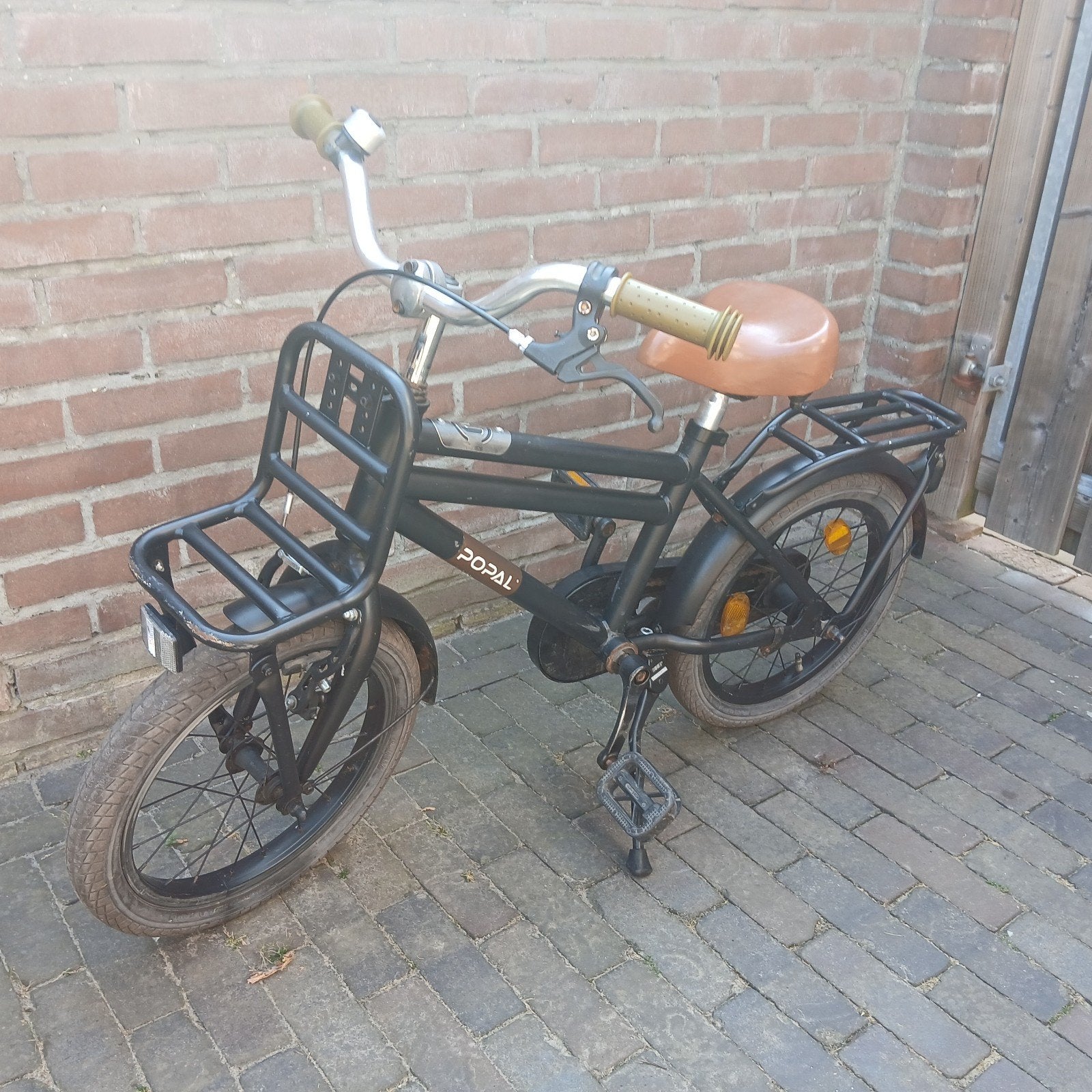 Popal kinderfiets 16 inch, Fietsen en Brommers, Fietsen | Kinderfietsjes, Ophalen, Terugtraprem, Popal, 16 tot 20 inch
