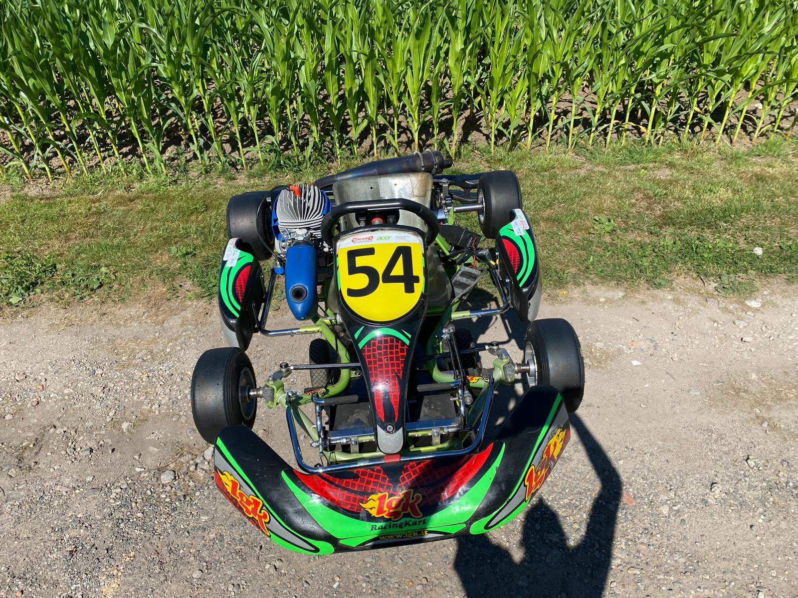 Lgk mini kart 60cc iame, Ophalen, Gebruikt, Kart