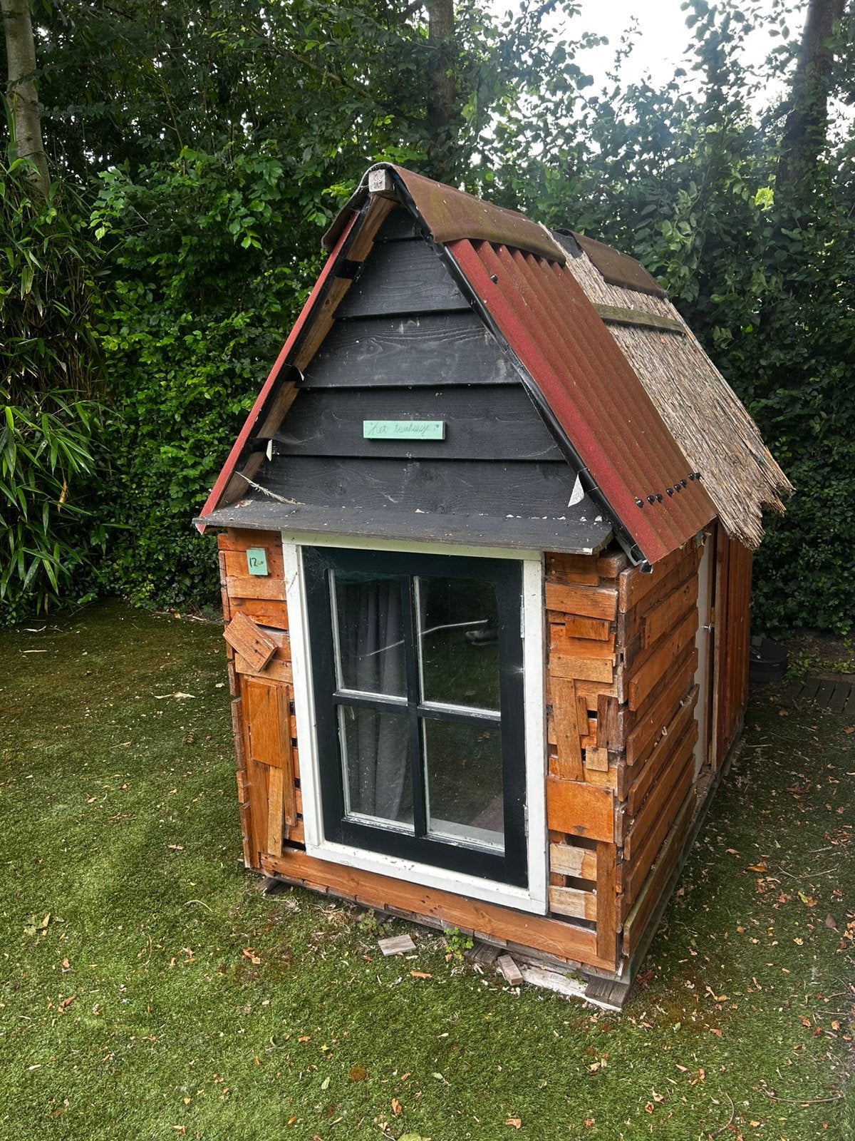 Speelhuisje GRATIS, Ophalen, Gebruikt, Hout