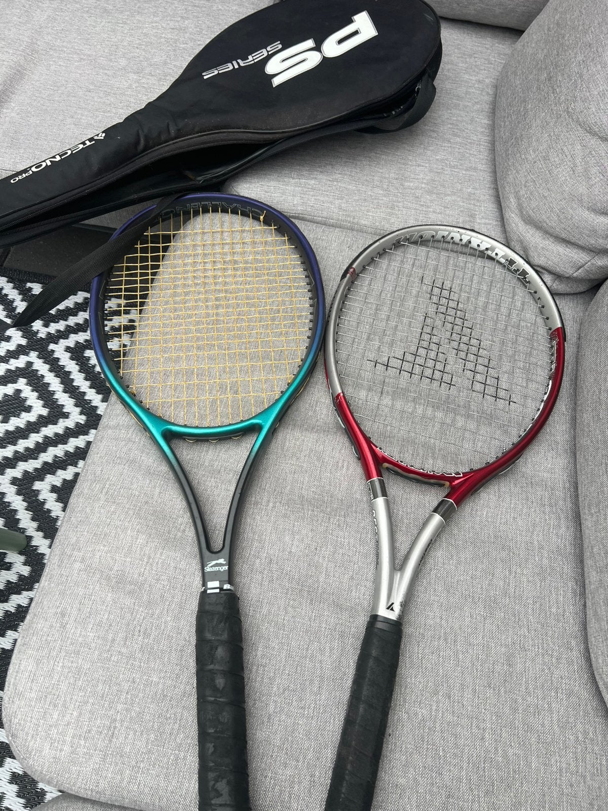 Tennis rackets, Sport en Fitness, L00, Zo goed als nieuw, Racket, Ophalen