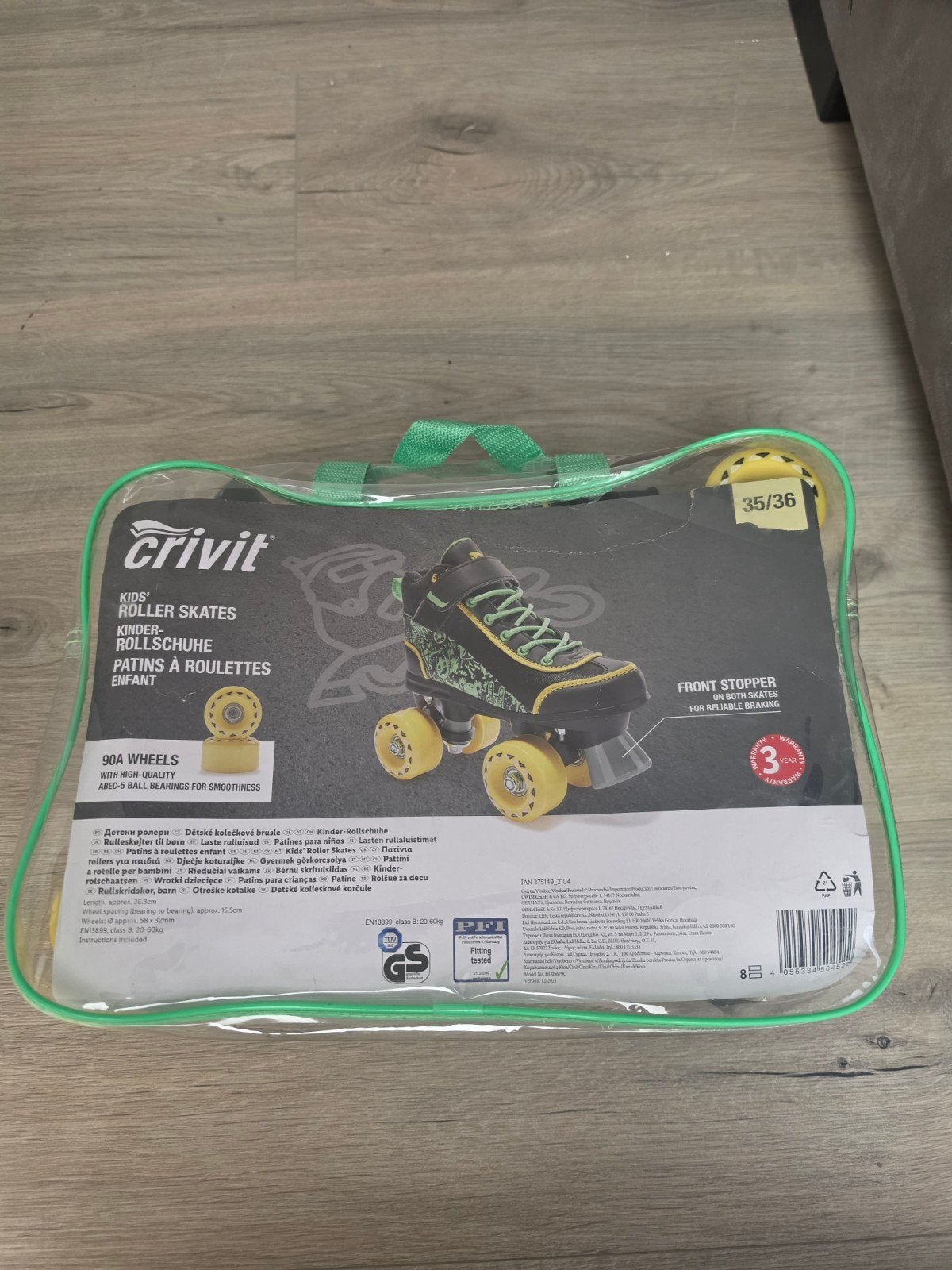 Crivit Kinder Rollerskates Maat 35/36, Ophalen, Nieuw, Kinderen