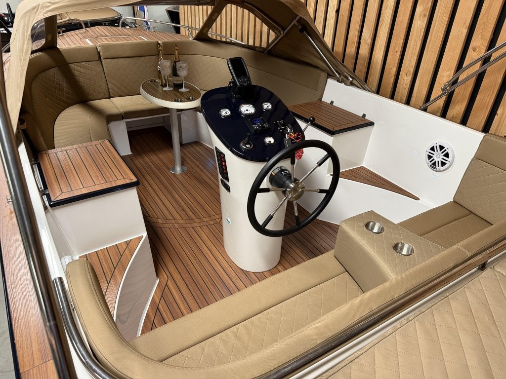 MAXIMA 720 RETRO '90PK SUZUKI' BOEGSCH KOELKST KEUKEN AUDIO!, Watersport en Boten, 3 m, Tender, Rondzit, 0 cm
